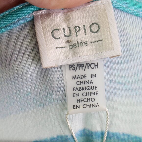 Cupio Petite Striped Sleeveless Dress Multicolor Size PS - Picture 4 of 6